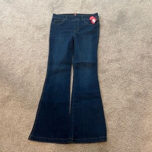 SPANX Deep Indigo Flare Jeans